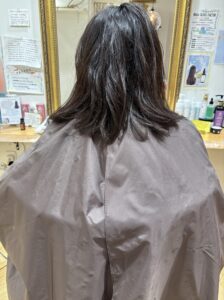 浦和美容室ラソル 縮毛矯正ビフォーアフター 40代うねり改善