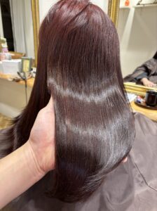 40代 白髪ぼかし 若く見える ハイライト