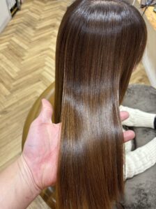 40代 白髪ぼかし 若く見える カラー