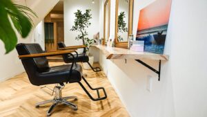 美容室ラソルの内装